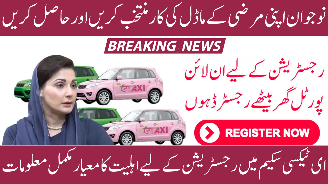 E-Taxi Scheme Registration Eligibility Criteria