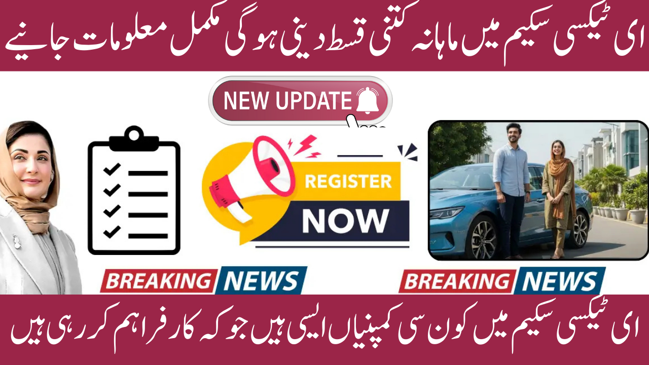 Punjab E-Taxi 2025 Complete List of Approved Companies